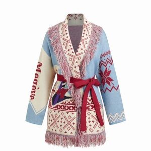 Cider Multicolor Patterned Jacket